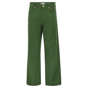 S Max Mara Women Smmonorata - 5-Pocket Trousers In Cotton And Linen